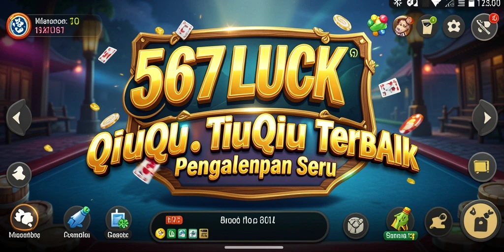 Tampilan gameplay QiuQiu yang seru dan menegangkan.