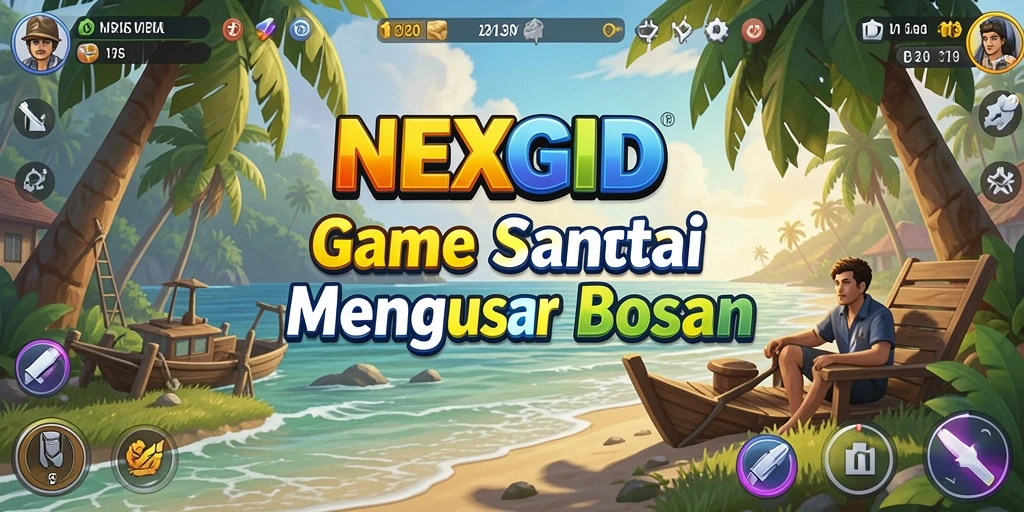 Screenshot gameplay NEXGID yang memperlihatkan keseruan bermain.