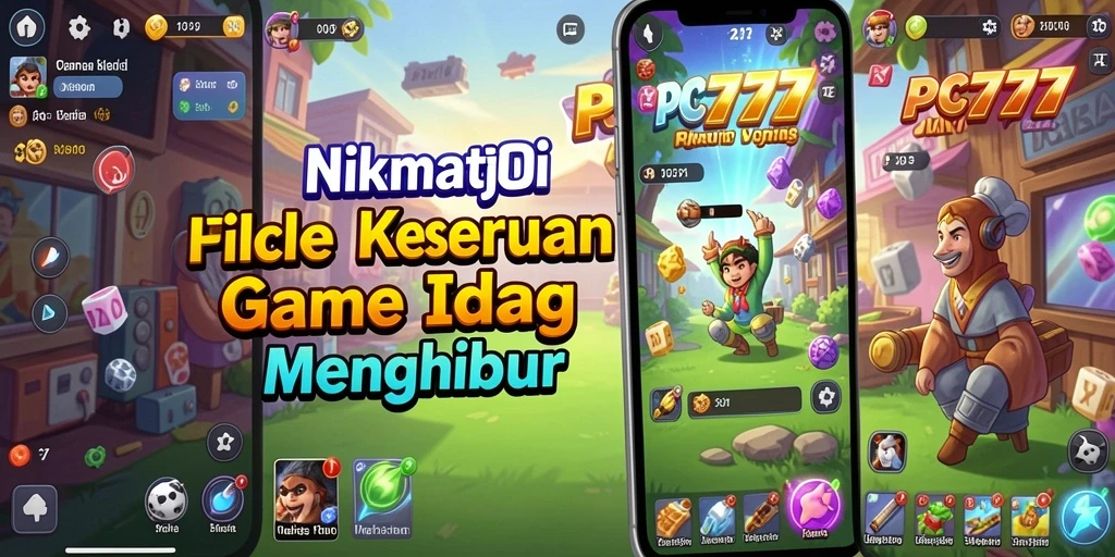 Tangkapan layar utama PC777 menunjukkan gameplay Idle yang menarik.