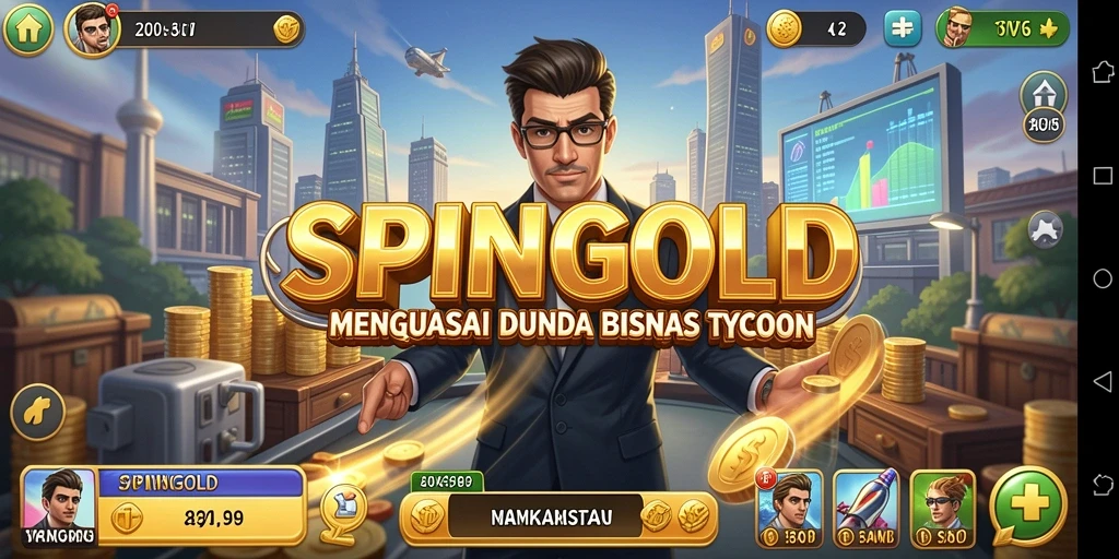 Tampilan gameplay SPINGOLD yang menakjubkan dan penuh strategi.