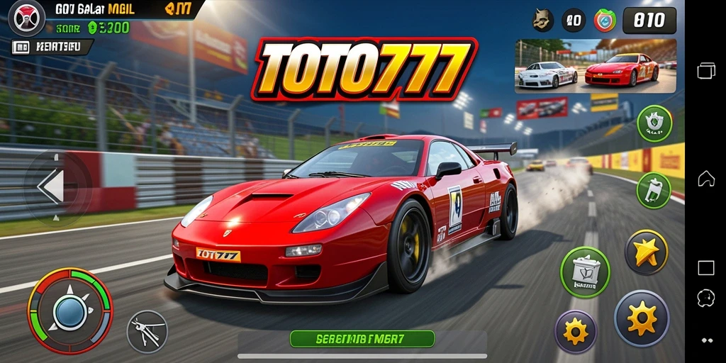 Gameplay TOTO777 menampilkan balapan cepat dan grafik menakjubkan.